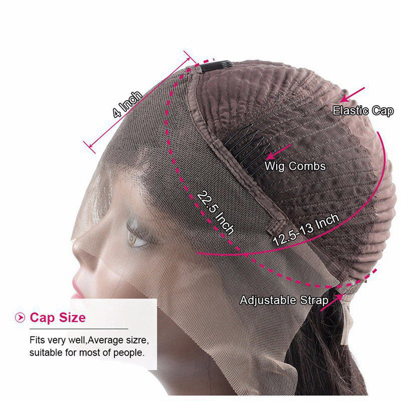 Ombre Lace Front Human Hair Wigs Remy Colorful AFX