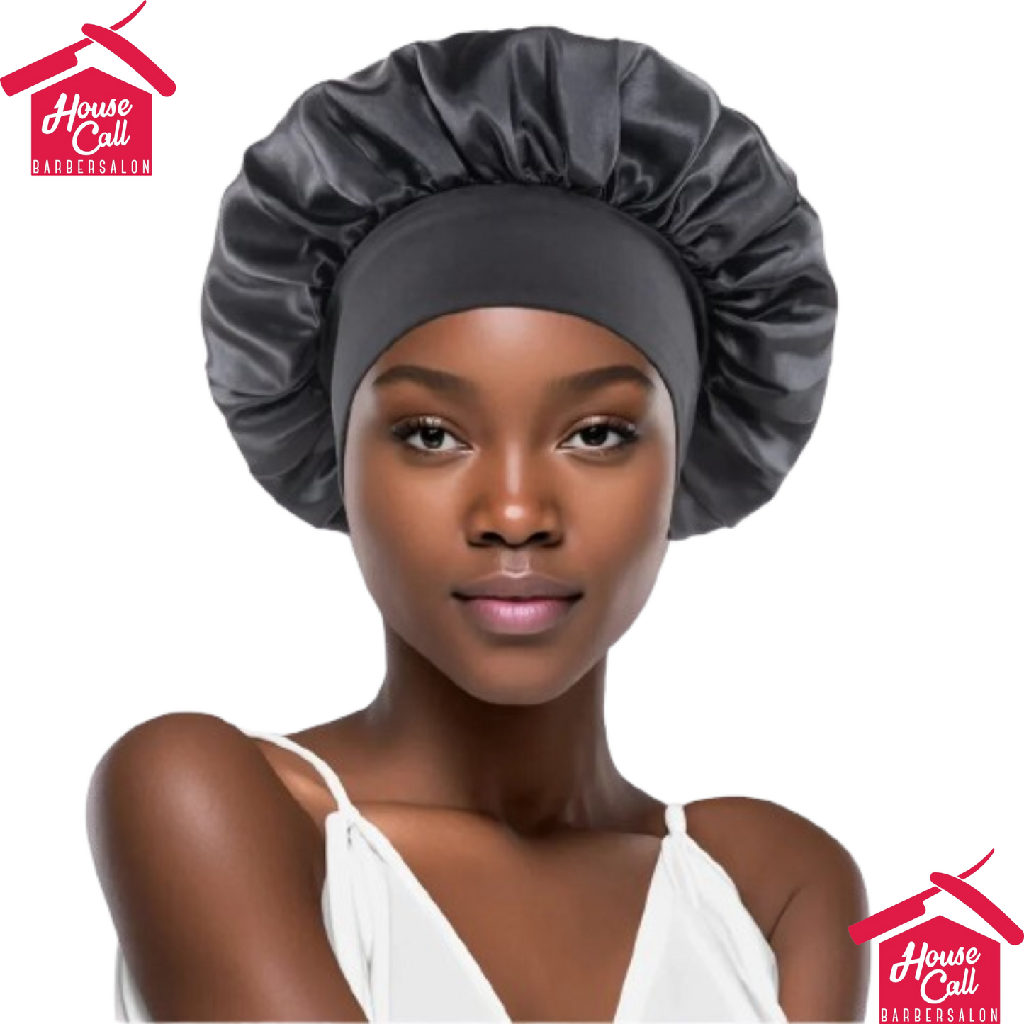 Unisex Head Wrap Elastic Band Bonnet For Brimmed Night