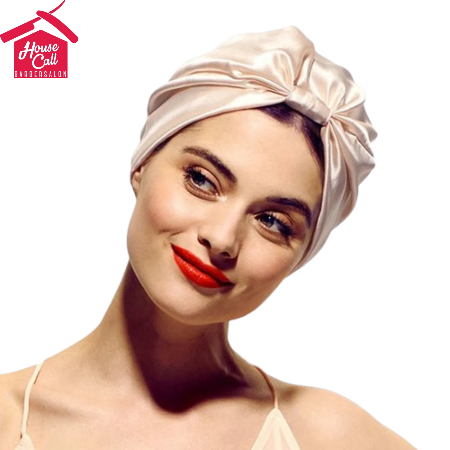 New Satin Silk Sleeping Bonnet Caps For Women Silky Headcover Double Layer Knotted Headband Caps Chemo Cancer Nursing Headwrap
