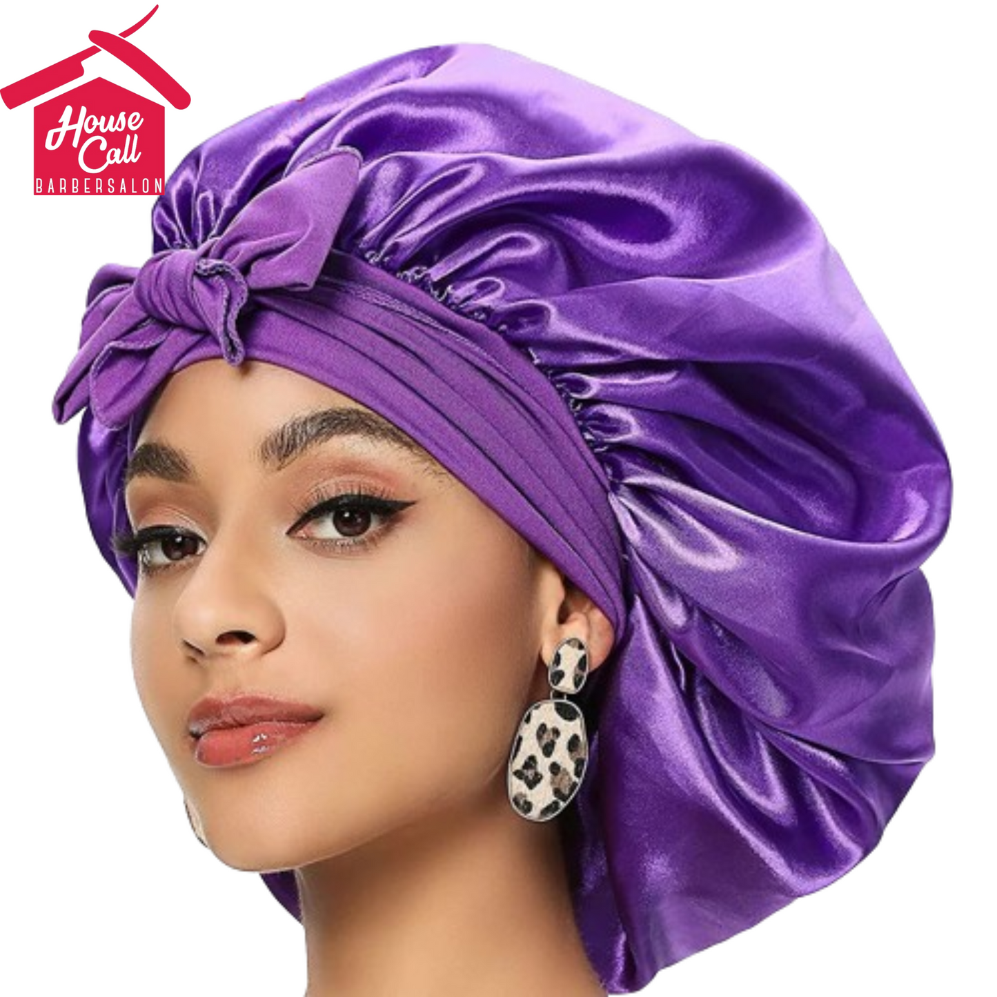 Satin Bonnets Silk Satin Bonnet Cap Night Sleep Hat Hair Bonnets For Women Large Satin Bonnet Silk Hair Wrap Stretchy Tie Band