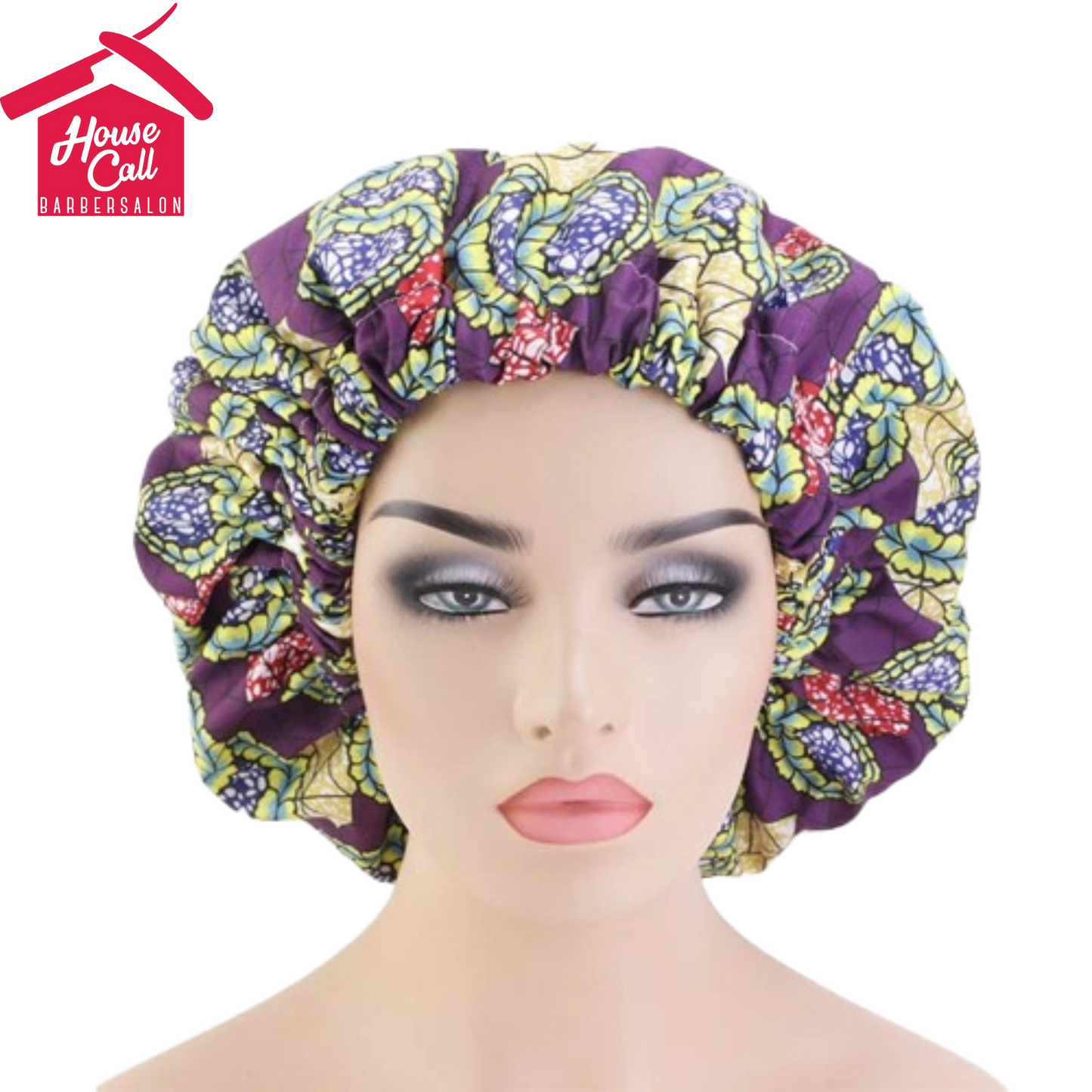 Extra Large Satin Lined Bonnet Women Big Size Beauty Print Satin Silk Bonnet Sleep Night Cap Head Cover Bonnet Hat Wholesale