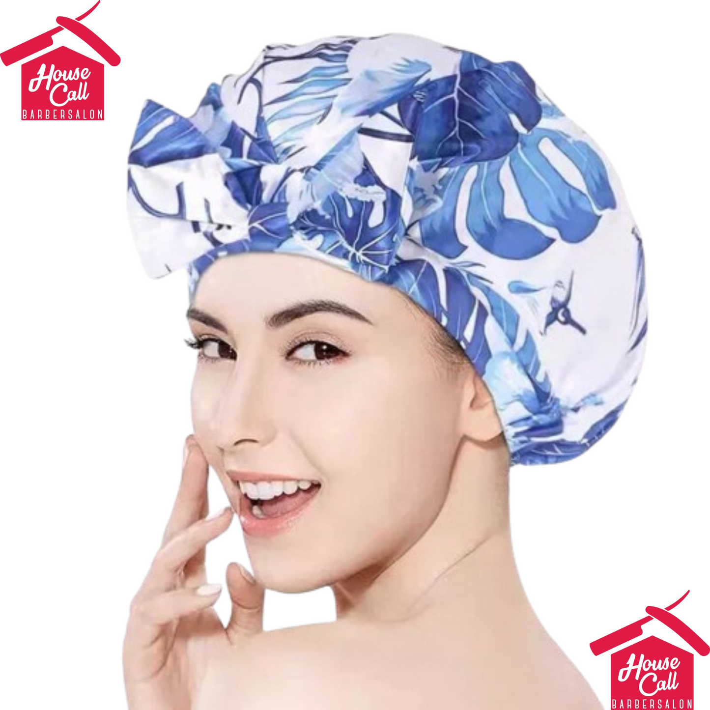 Moisture Proof Double Layer Head Cover Hair Bonnet New
