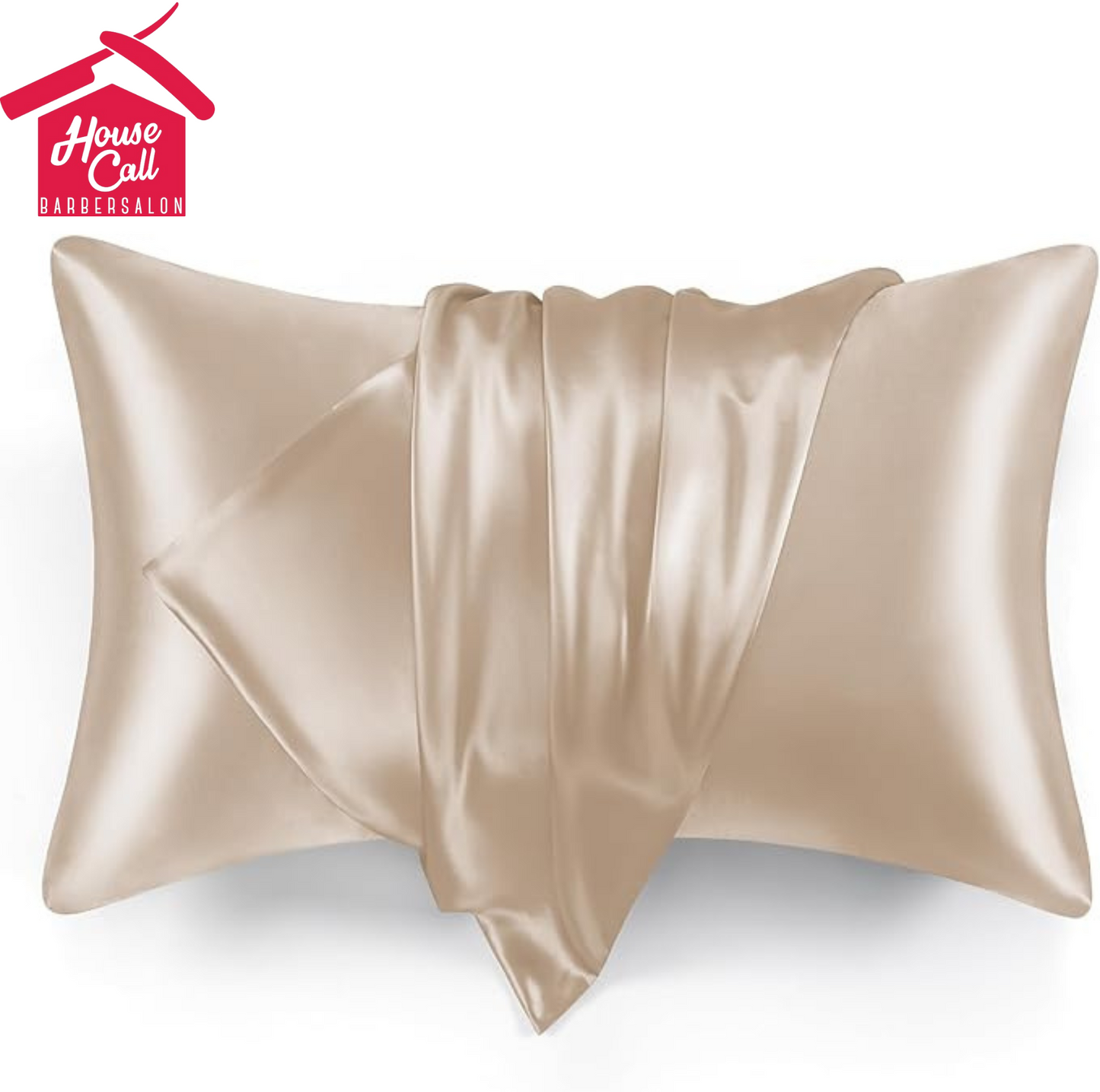 Love's cabin Silk Satin Pillowcase for Hair and Skin (Dark Gray, 20x30 inches)