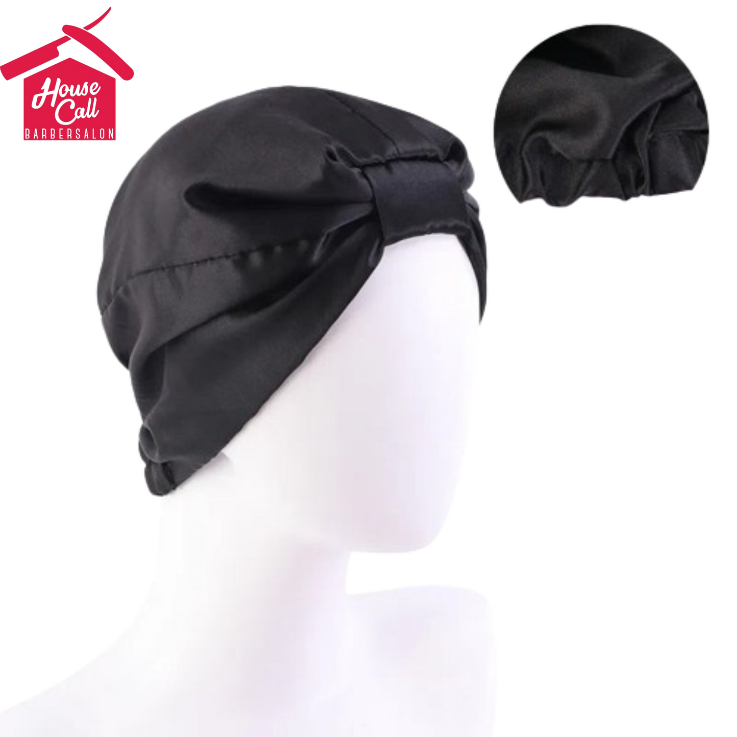 New Satin Silk Sleeping Bonnet Caps For Women Silky Headcover Double Layer Knotted Headband Caps Chemo Cancer Nursing Headwrap