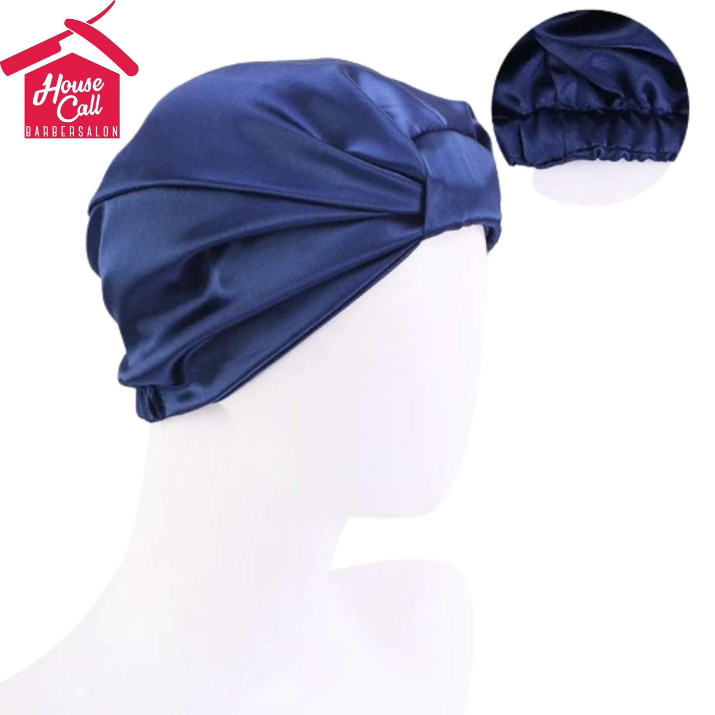 New Satin Silk Sleeping Bonnet Caps For Women Silky Headcover Double Layer Knotted Headband Caps Chemo Cancer Nursing Headwrap