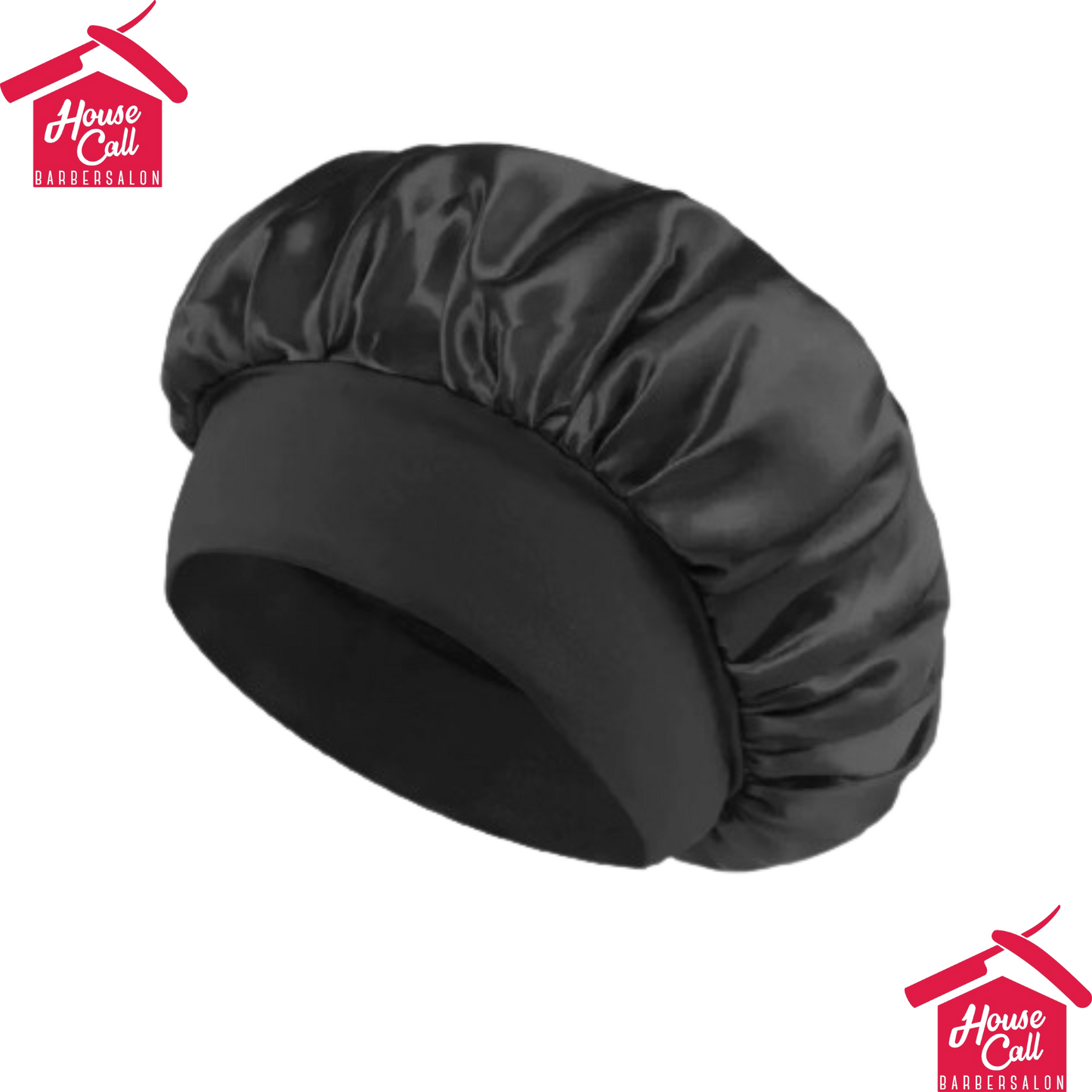 Unisex Head Wrap Elastic Band Bonnet For Brimmed Night