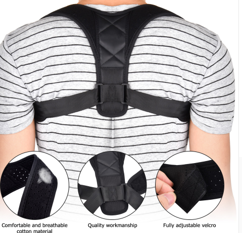 Adjustable Posture Corrector Back Support Strap Brace Shoulder Spine Support Lumbar Posture Orthopedic Belt