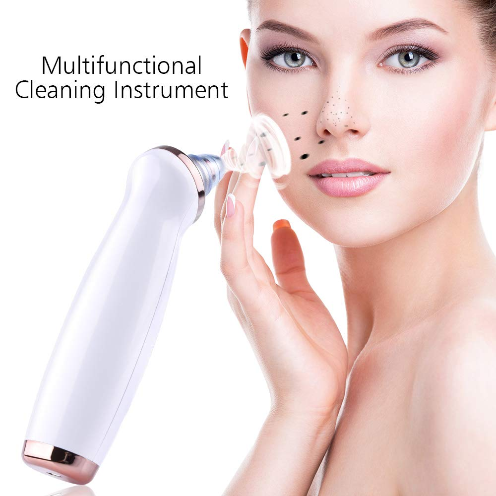 Electric Blackhead Remover Pore Vacuum Suction Diamond Dermabrasion Face Cleaner