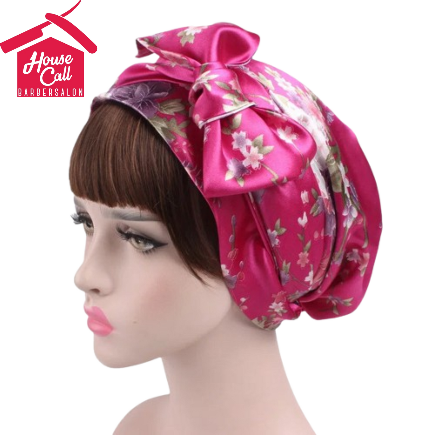 Women Silk Satin Cap Night Sleep Cap Hair Bonnet Hat Head Cover Satin Turban Headscarf Adjustable Ladies Long Hair Care Bonnet