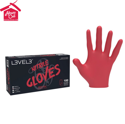 L3vel3 PROFESSIONAL NITRILE GLOVES - 100 PAC