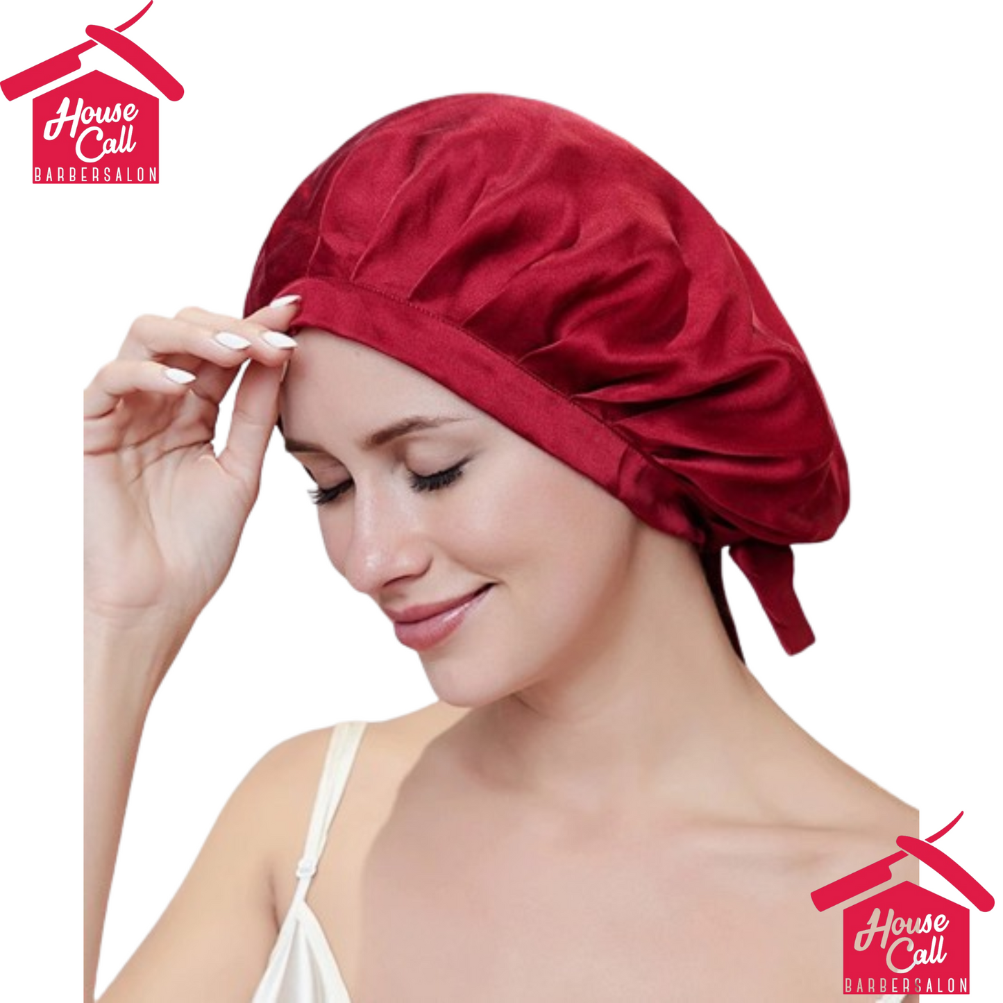 100% Silk Bonnet For Women  Mulberry Silk Turban For Hair Sleeping Night Cap