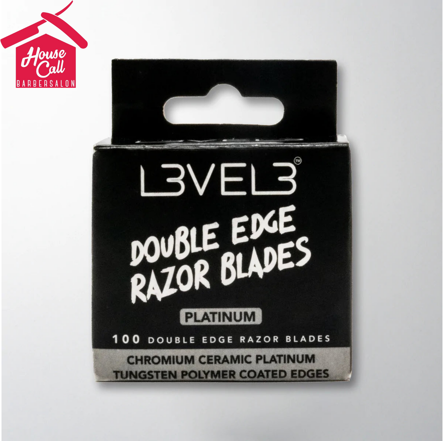 L3vel 3 DOUBLE-EDGE RAZOR BLADES – 100CT