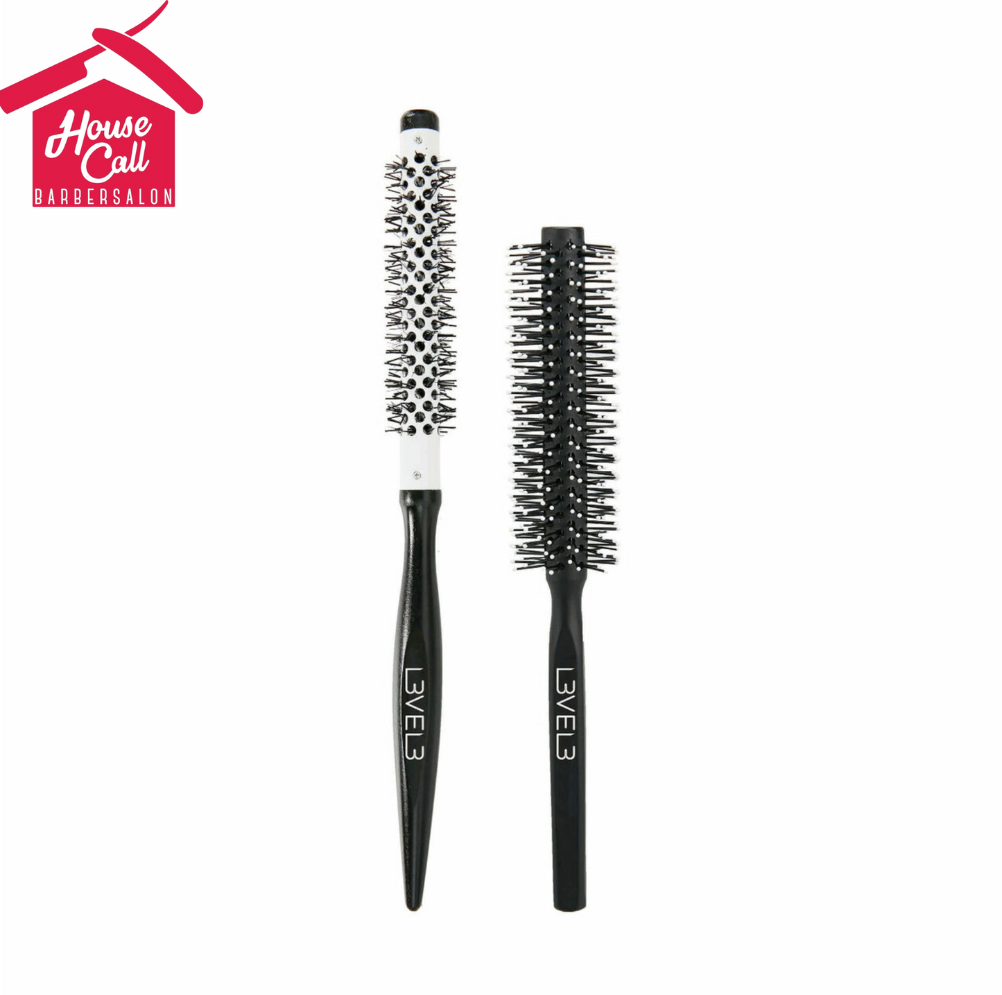 L3VEL3 ROUND BRUSH SET - 2 PC