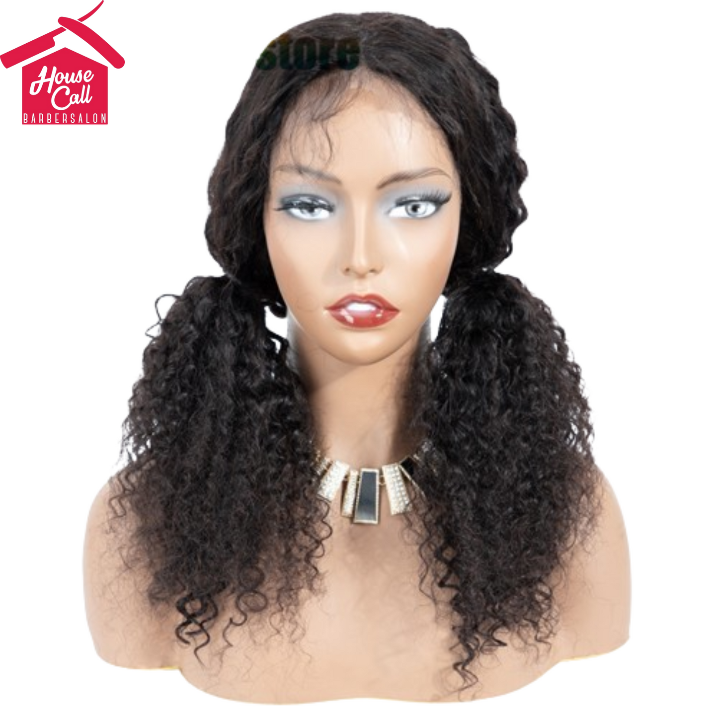 Brazilian Kinky Curly Lace Front Human Hair Wigs AFX