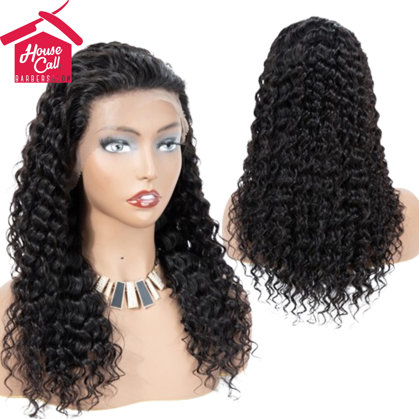 Brazilian Kinky Curly Lace Front Human Hair Wigs AFX